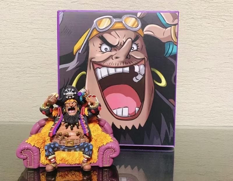 ワンピース YZ 黒ひげ A ガレージキット ガレキ スタチュー フィギュア