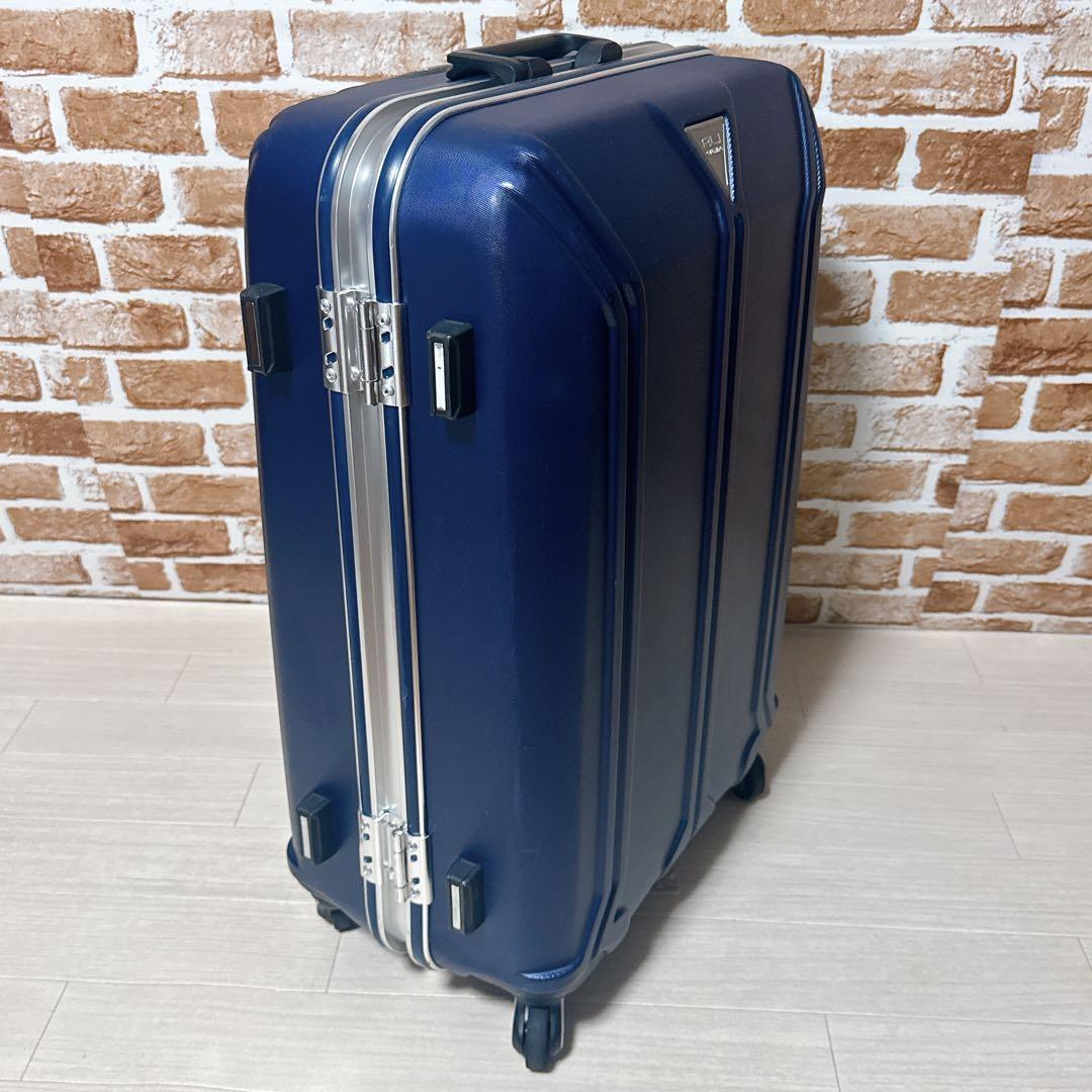 A.L.I キャリーケース アジアラゲージ 容量約85L スーツケース ブルー