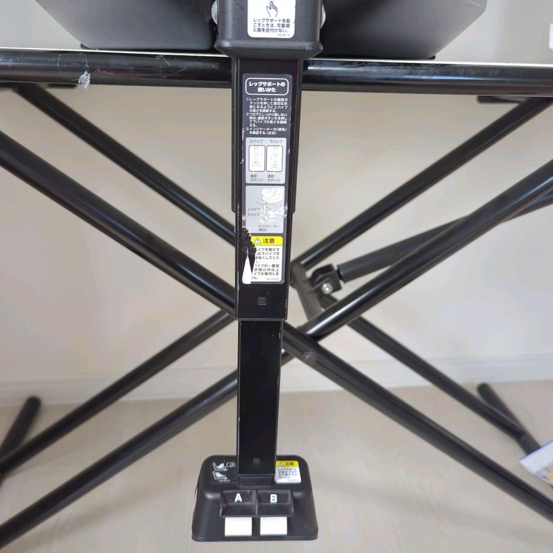 美品 Aprica アップリカ フラディアグロウ ピュアブラック ISOFIX