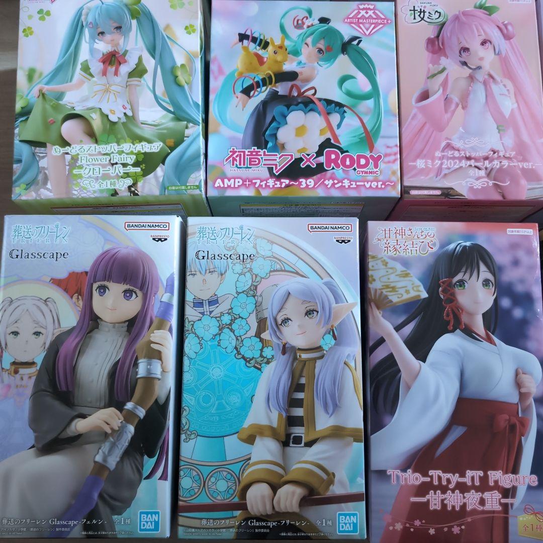 初音ミク、リゼロ、など美少女フィギュア21個 まとめ売り