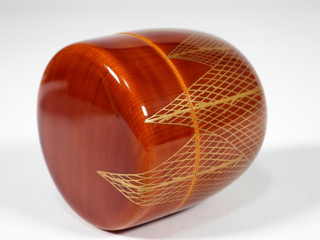 塗師 聡春 作 春慶塗 千網蒔絵 利休棗 共箱 煎茶道具 - メルカリ