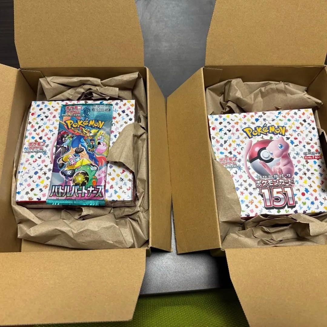 ポケセン産151 box2個セット シュリンク付き