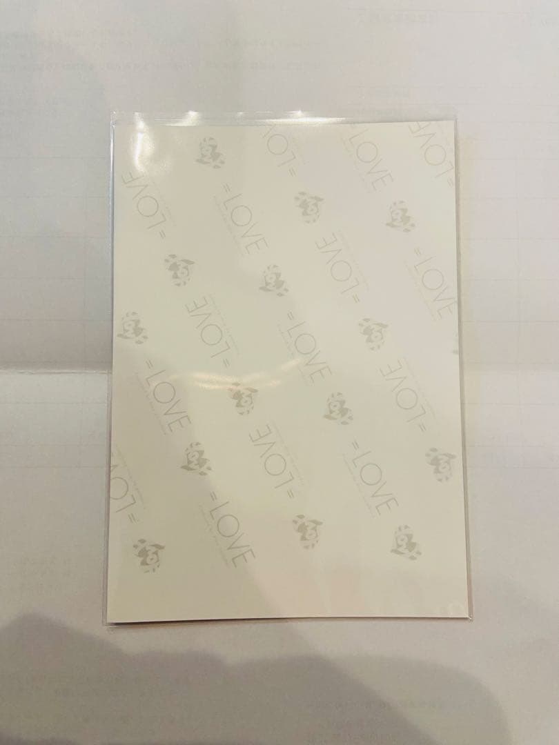 ＝LOVE イコラブ　生写真 木漏れ日メゾフォルテ 佐々木舞香　直筆　チュウ