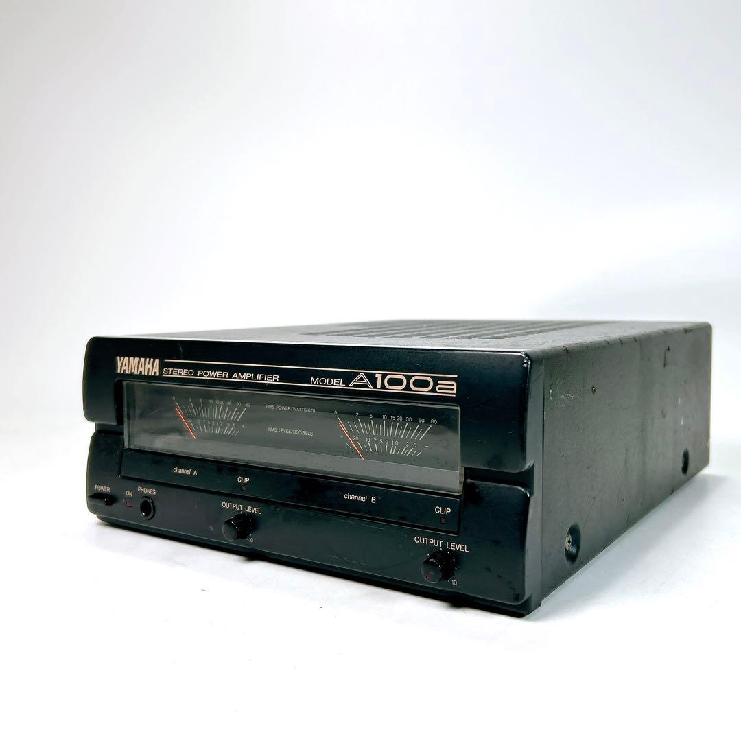 YAMAHA ステレオパワーアンプA100a 【動作品】YAMAHA ステレオ 業務用
