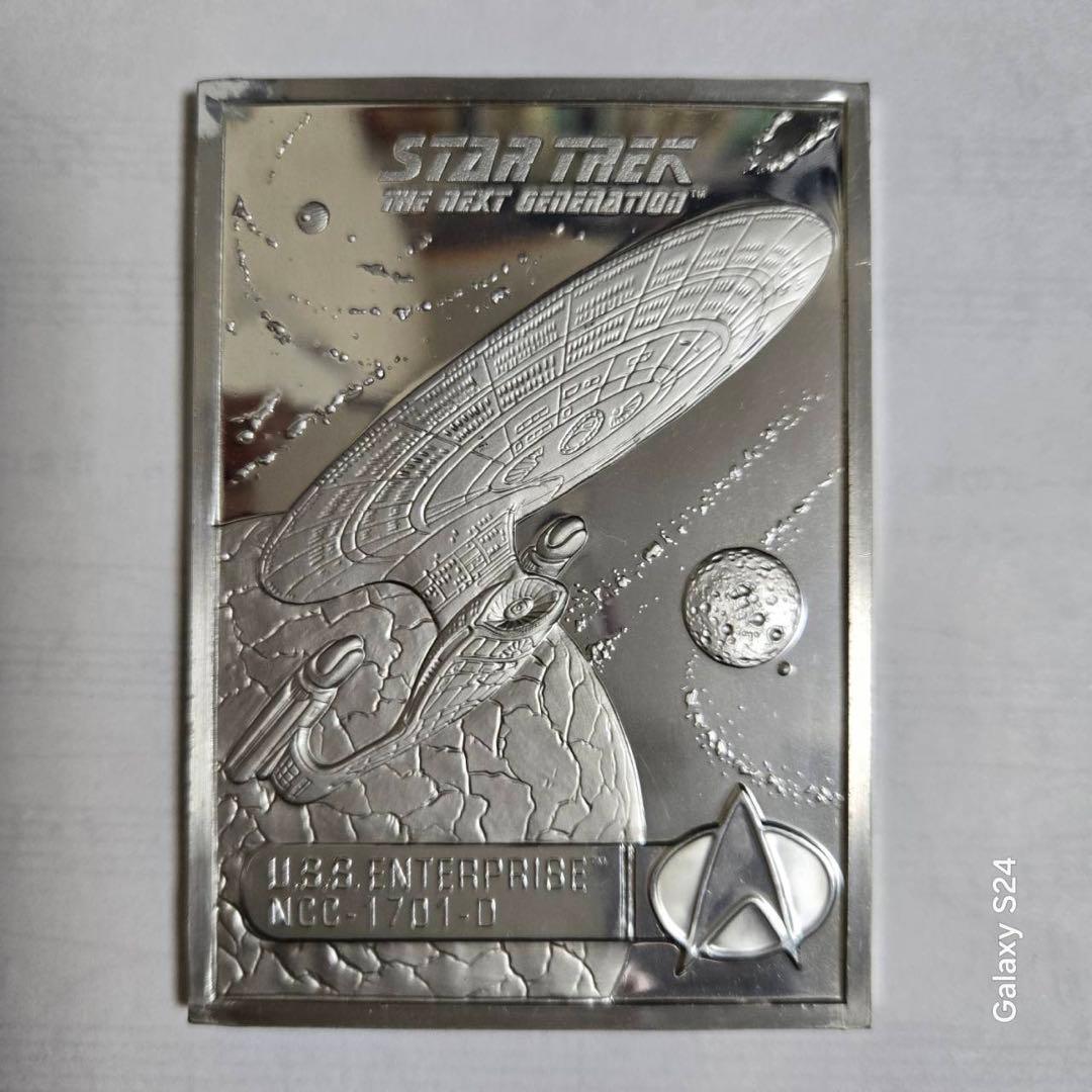 新品スタートレック/フランクリンミントピューターカード/コンプリート