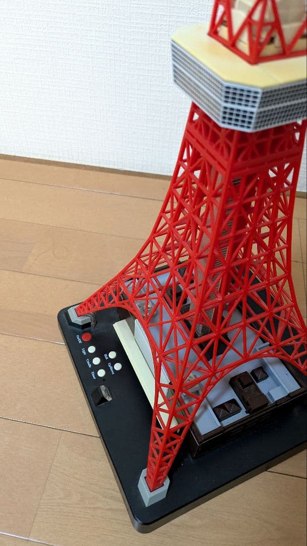 【動作確認済★激安】 東京タワー 2007 模型1/500スケール