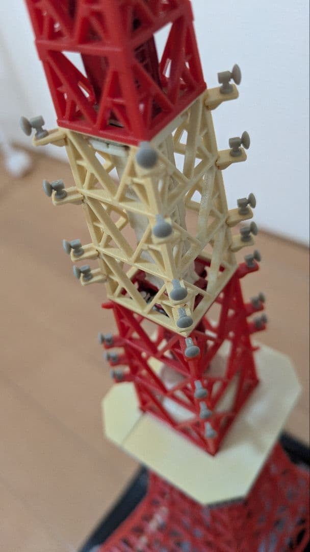 【動作確認済★激安】 東京タワー 2007 模型1/500スケール