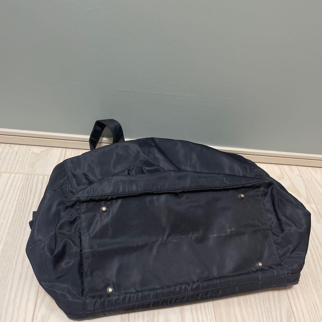 PRADA ボストンバッグ ネイビー 濃紺