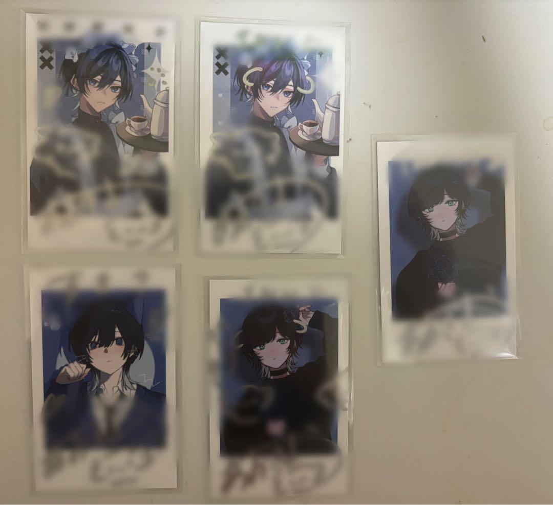 歌い手 青木葉グッズ Fiore ランダムチェキ風トレカ5枚 - メルカリ