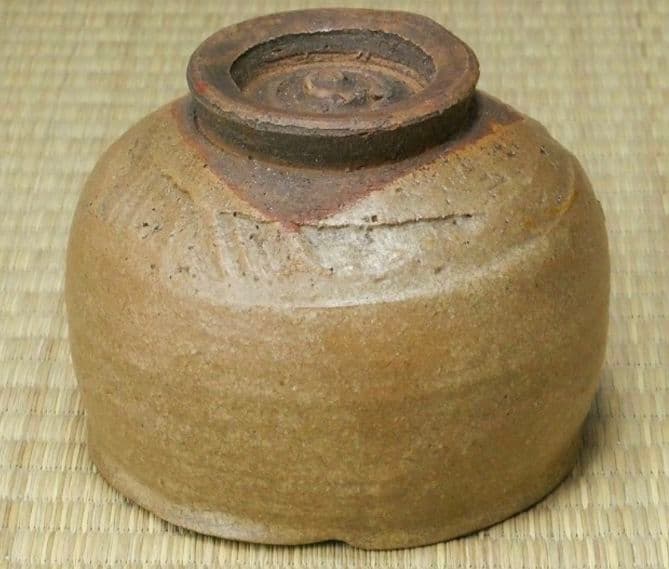 古山子 小山富士夫 箱書】古唐津 茶碗 江戸中期～末期