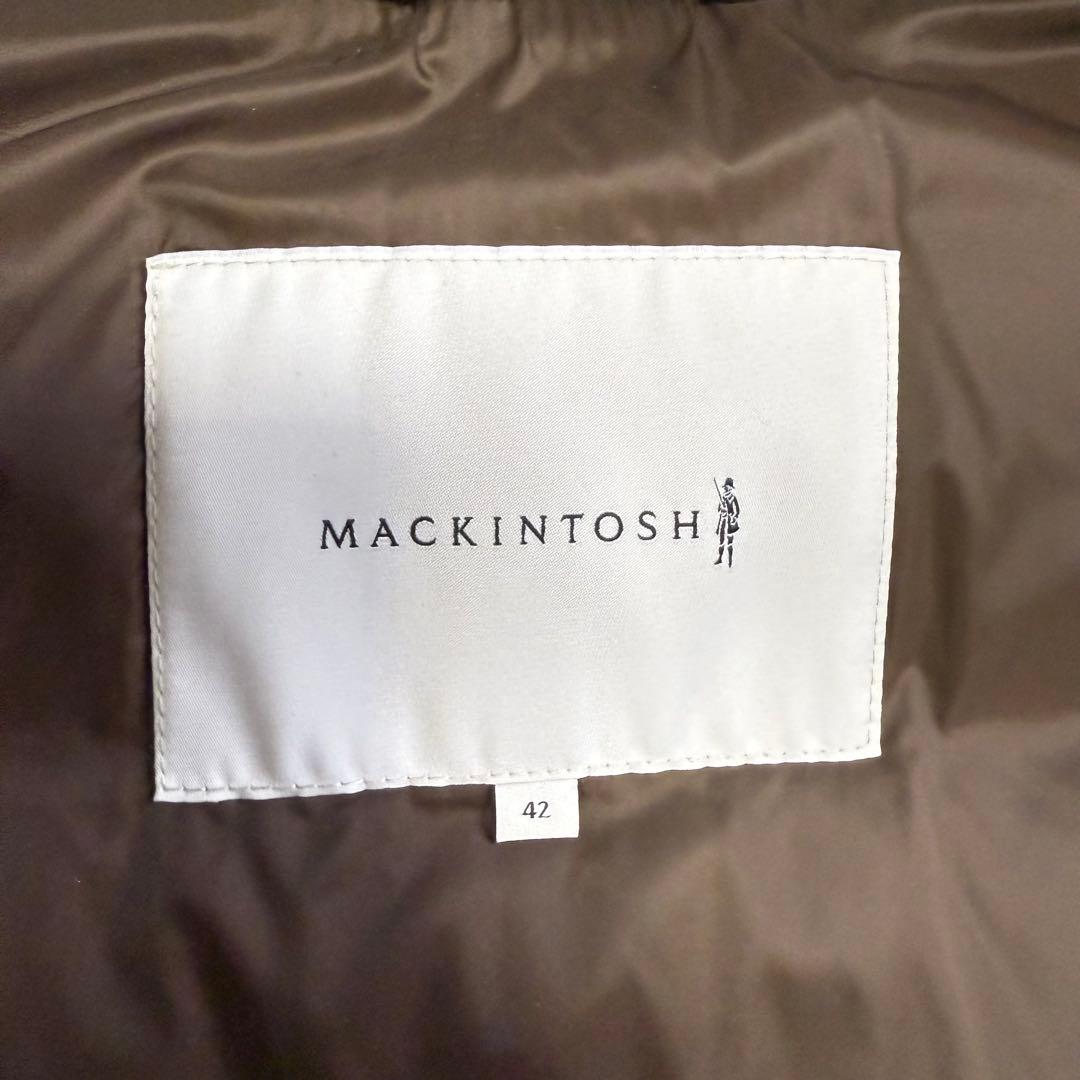 【マッキントッシュ】極美品 ダウンベスト カーキ 42サイズ メンズ 肉厚