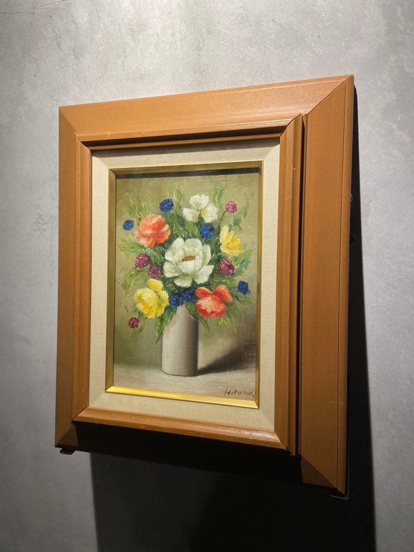 肉質画 【花】サインあり