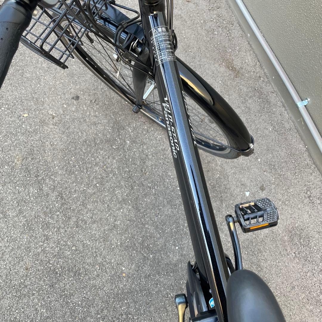 パナソニック新型電動アシスト自転車スポーツ型 ブラック
