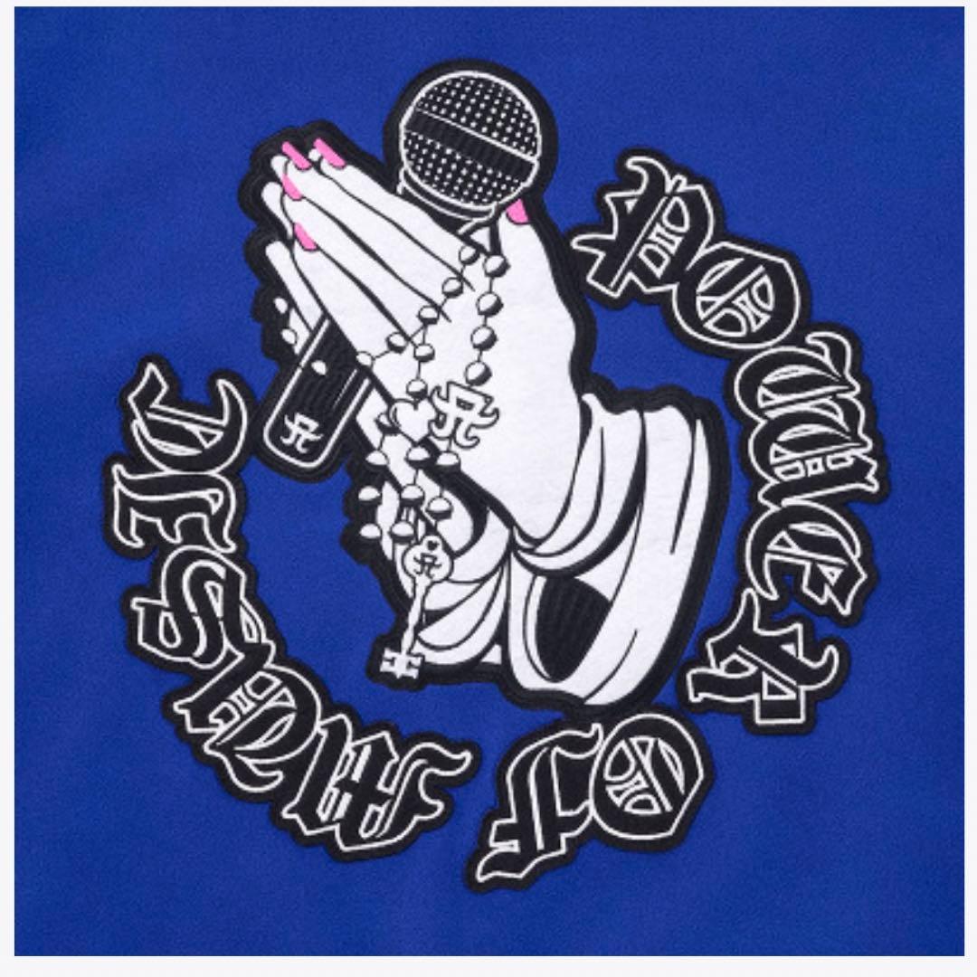 送料込】浜崎あゆみ スタジアムジャンパーBLUE (M) 新品未使用 - メルカリ