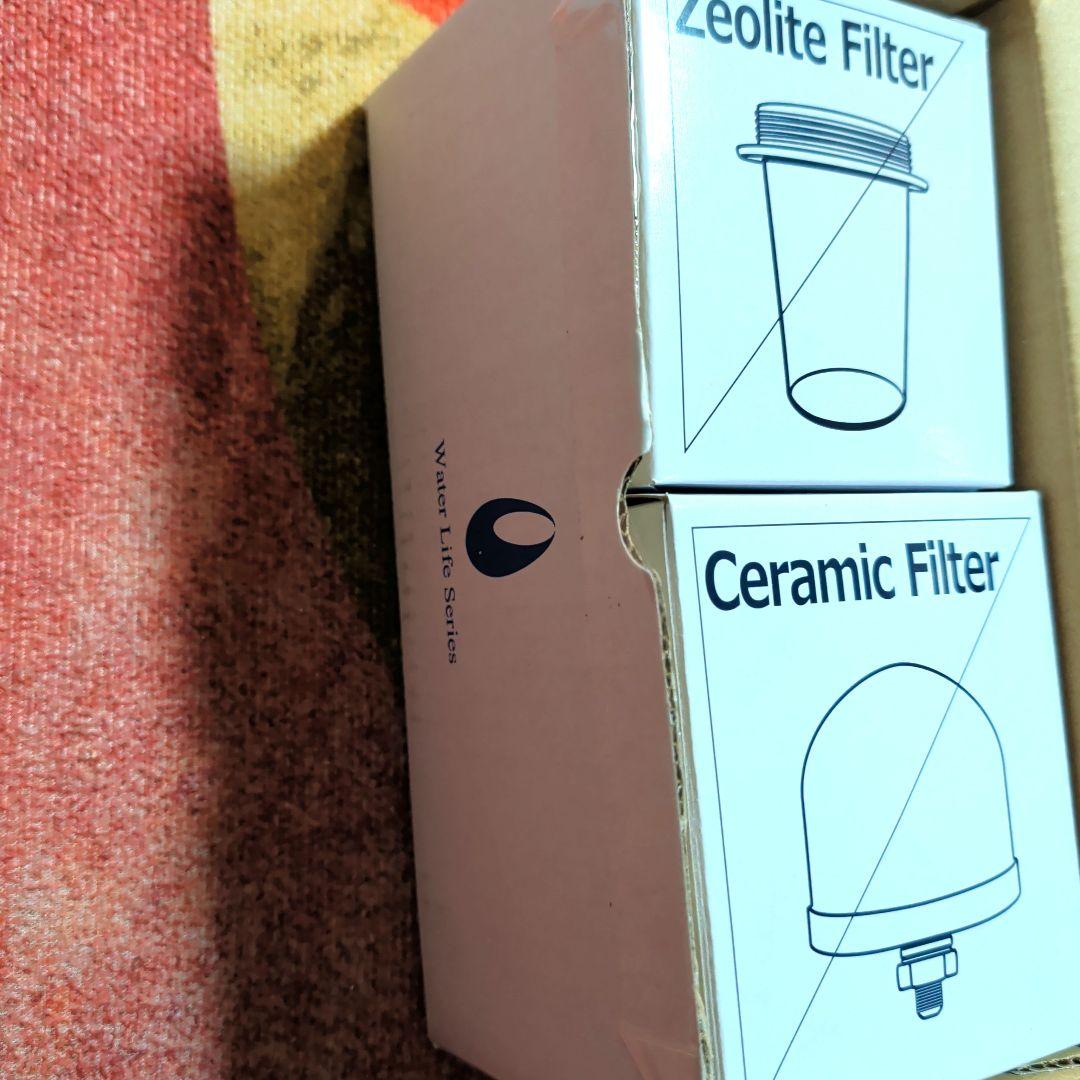 ポタポタクラブ☆セラミックフィルター&ゼオライトフィルター☆セット