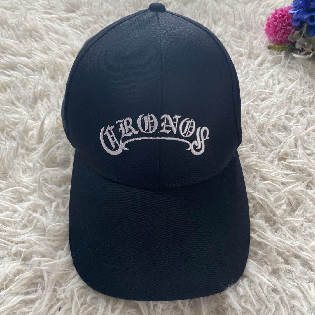 cronos クロノス キャップ ロゴ ブラック