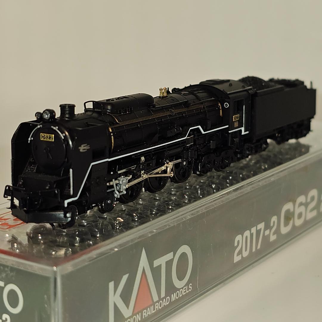 KATO 2017-2 C62 2 北海道形 Nゲージ 蒸気機関車 試走程度