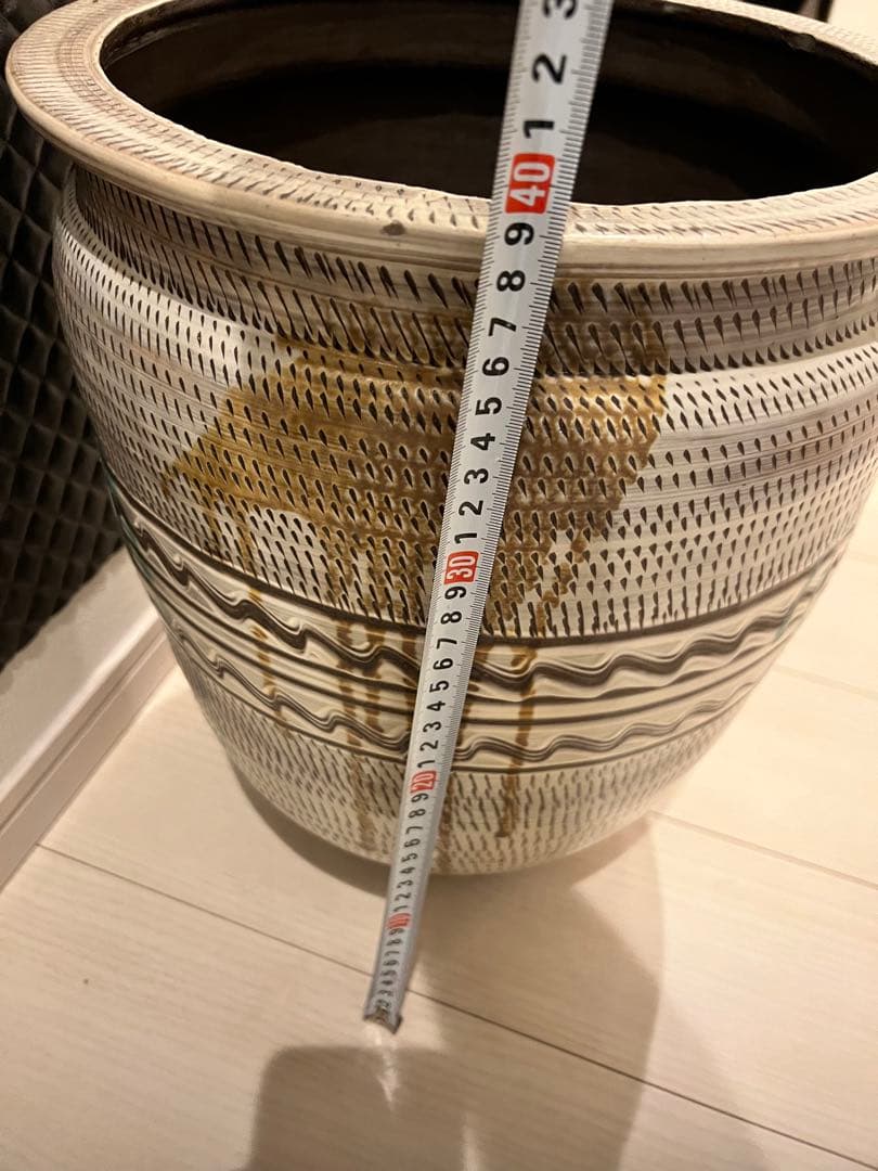 小鹿田焼　高さ約40cm