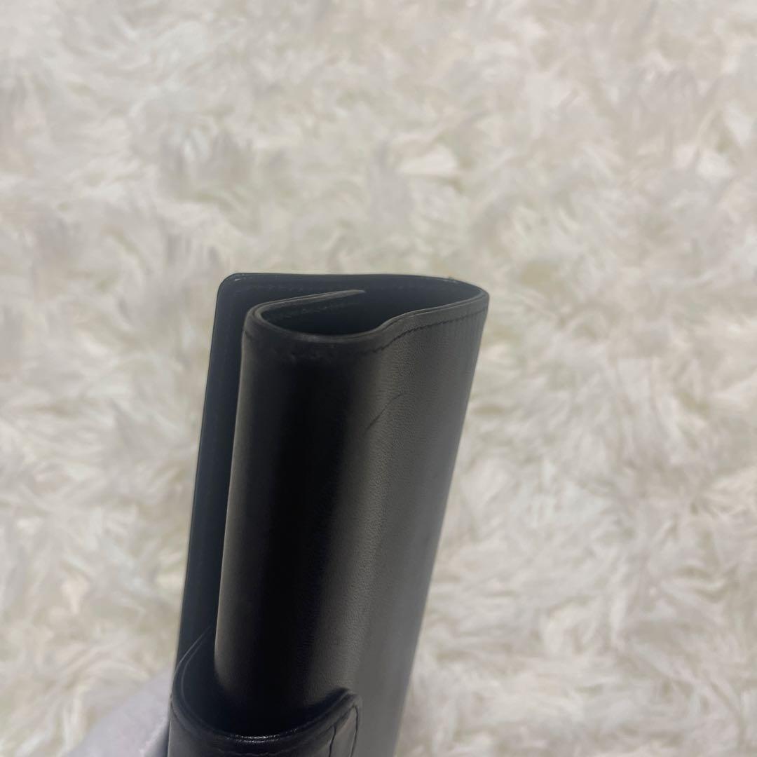 モンブラン MontBlanc 折り畳みペンケース ペンケース 黒 革 ビジネス