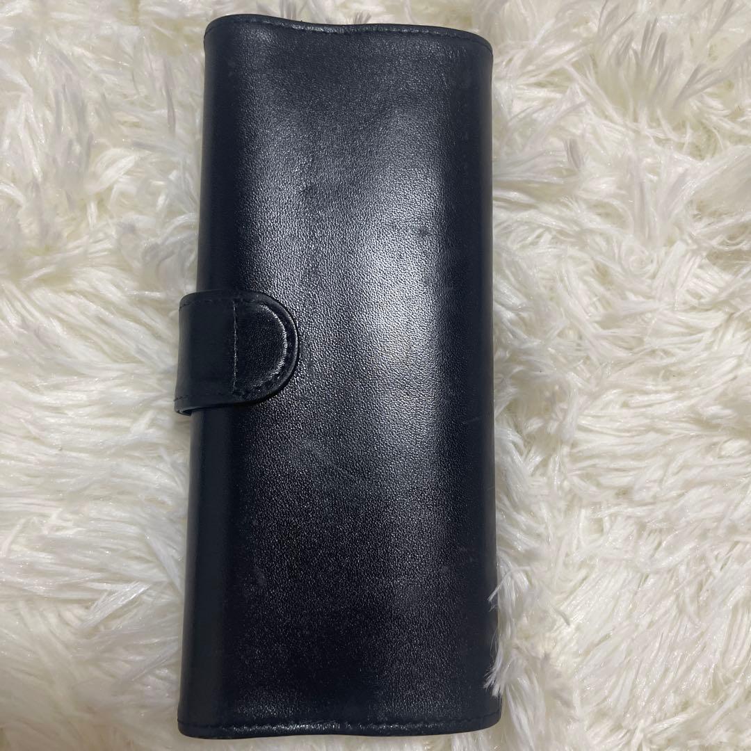 モンブラン MontBlanc 折り畳みペンケース ペンケース 黒 革 ビジネス