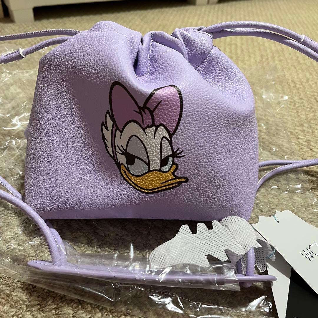 WCJ ディズニー　デイジー　バッグ　2点セット