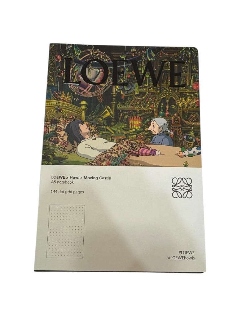 LOEWE ハウルの動く城　未使用ノベルティノート LOEWE - LOEWE ロエベ ハウル ノート ノベルティ ハウルの動く城