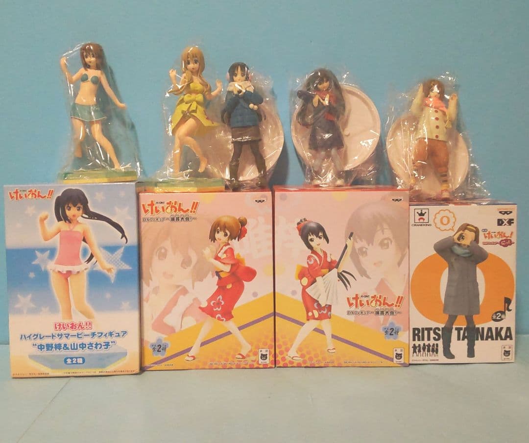 けいおんフィギュアセット① - メルカリ