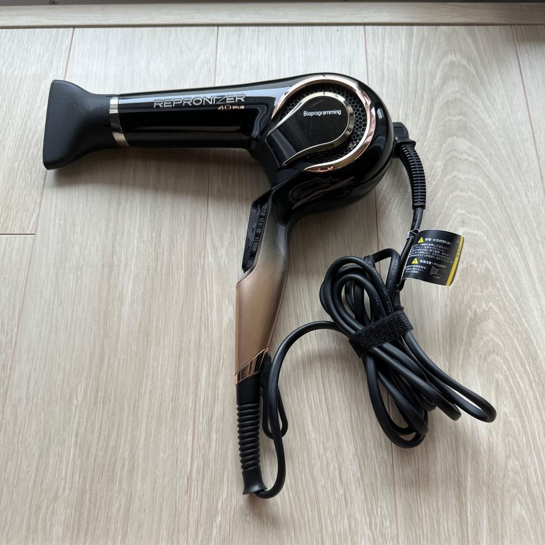 ジャンク品】REPRONIZER 4D plus ヘアドライヤー ブラック