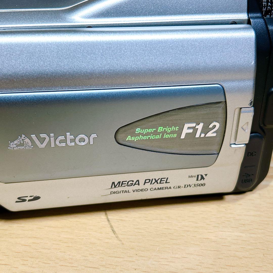 miniDVのダビングにオススメ！Victor ビデオカメラ GR-DV3500 - メルカリ