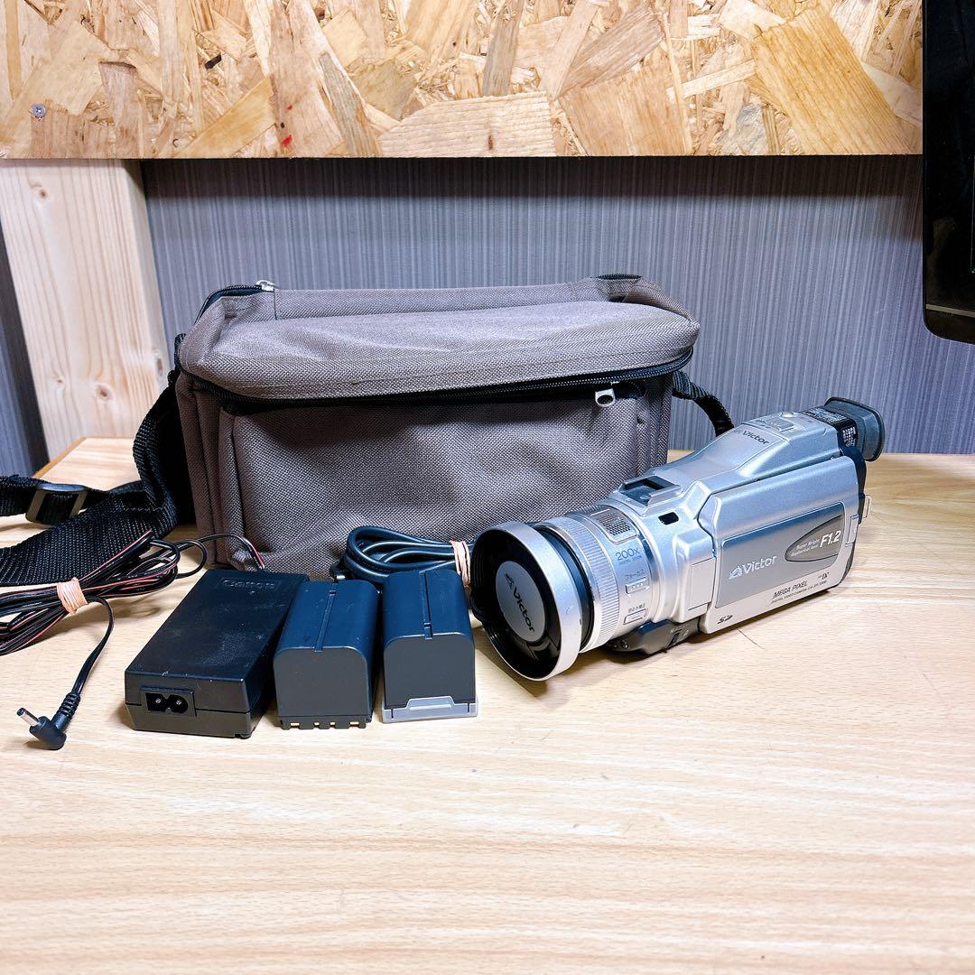 miniDVのダビングにオススメ！Victor ビデオカメラ GR-DV3500 - メルカリ