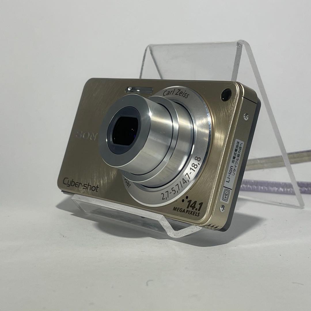 美品】SONY Cyber-shot DSC-W350 ゴールド - メルカリ