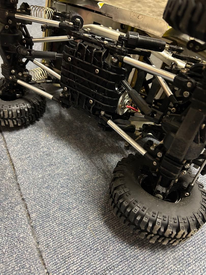 ピ*ス様 RCトラック イエロー フレイムデザイン