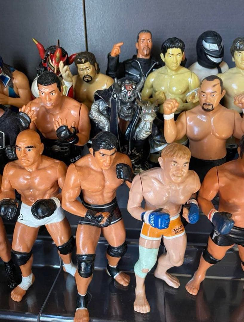 プロレス　格闘技　フィギュア49体セット　【新日・PRIDE 他】