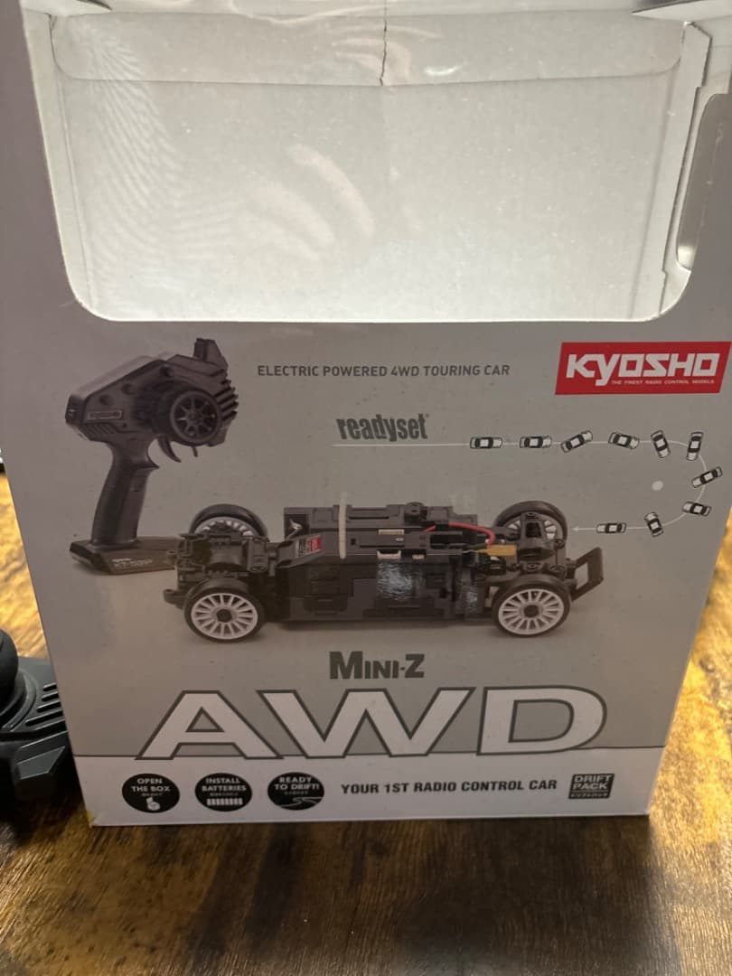 値下げ！！ミニッツAWDドリフトジャンク　R34付き