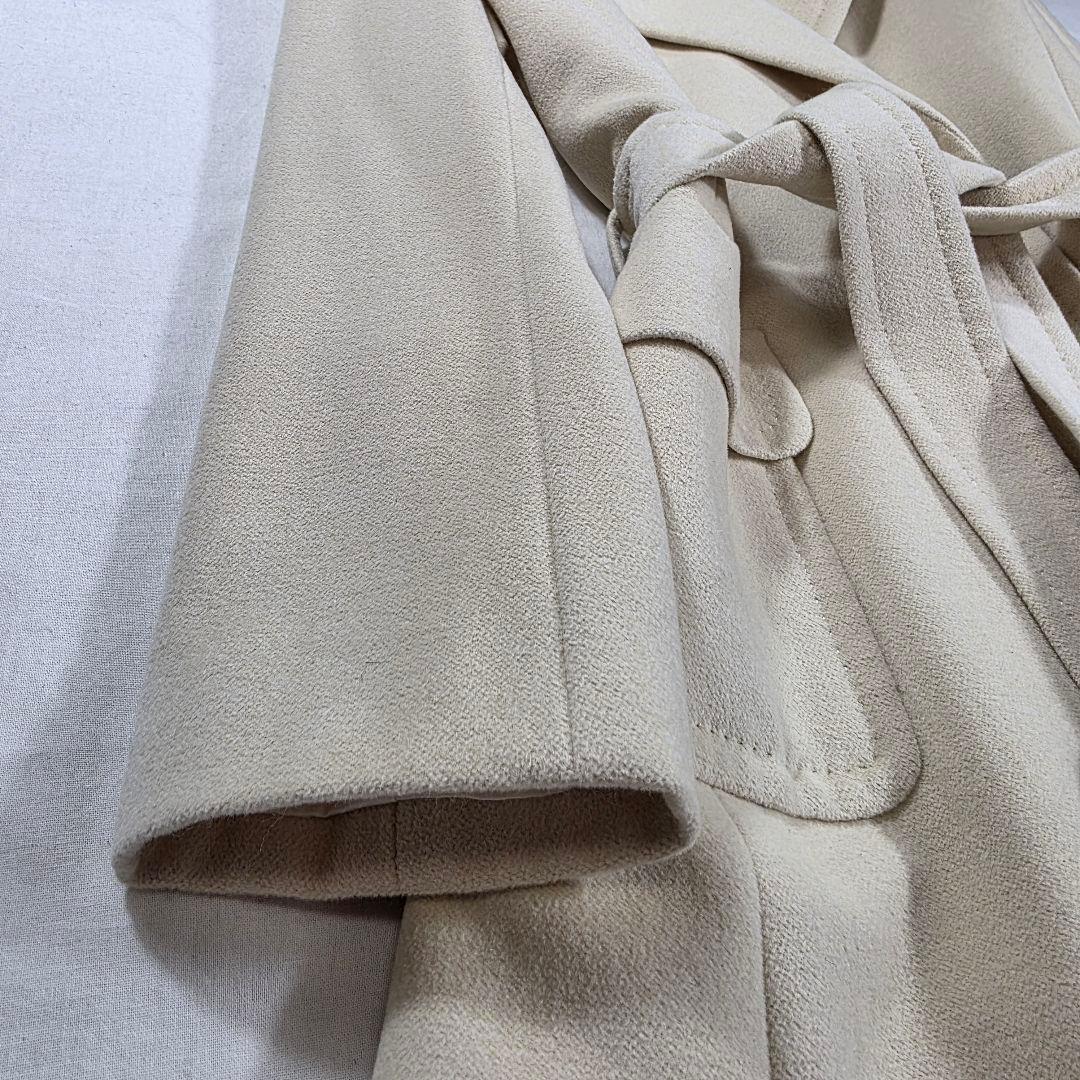 専用✨【美品 アンゴラ シルク】INED チェスターコート Aライン