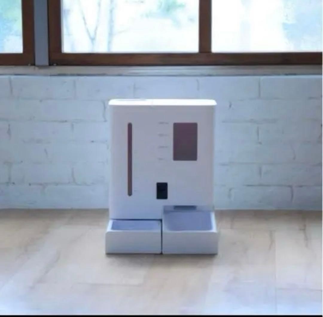 12130 PETLIBRO 自動給餌器 猫 カメラ付き 5L大容量 ホワイト