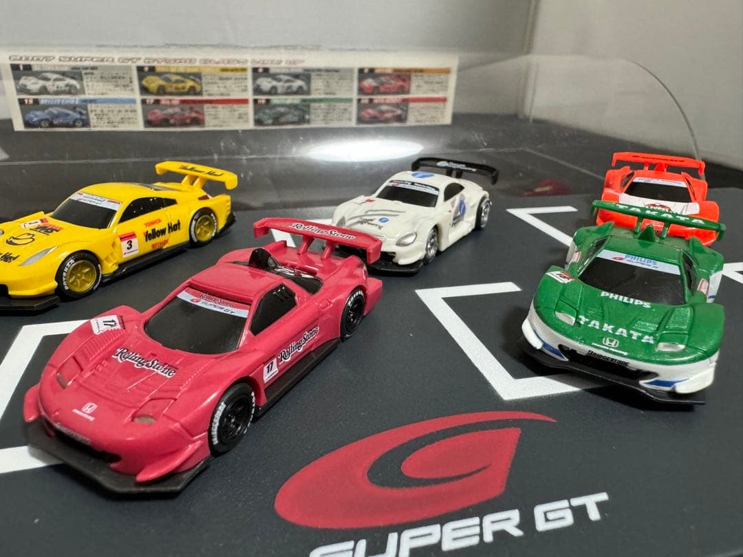 ローソン限定 EBBRO SUPER GT 全16種 非売品 限定ケース付き