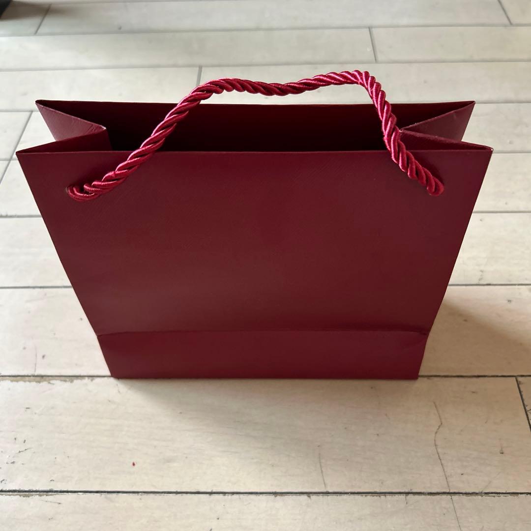 ⭐️カルティエ袋⭐️Cartier ショッパー 赤 (高18m x 幅20cm) - メルカリ