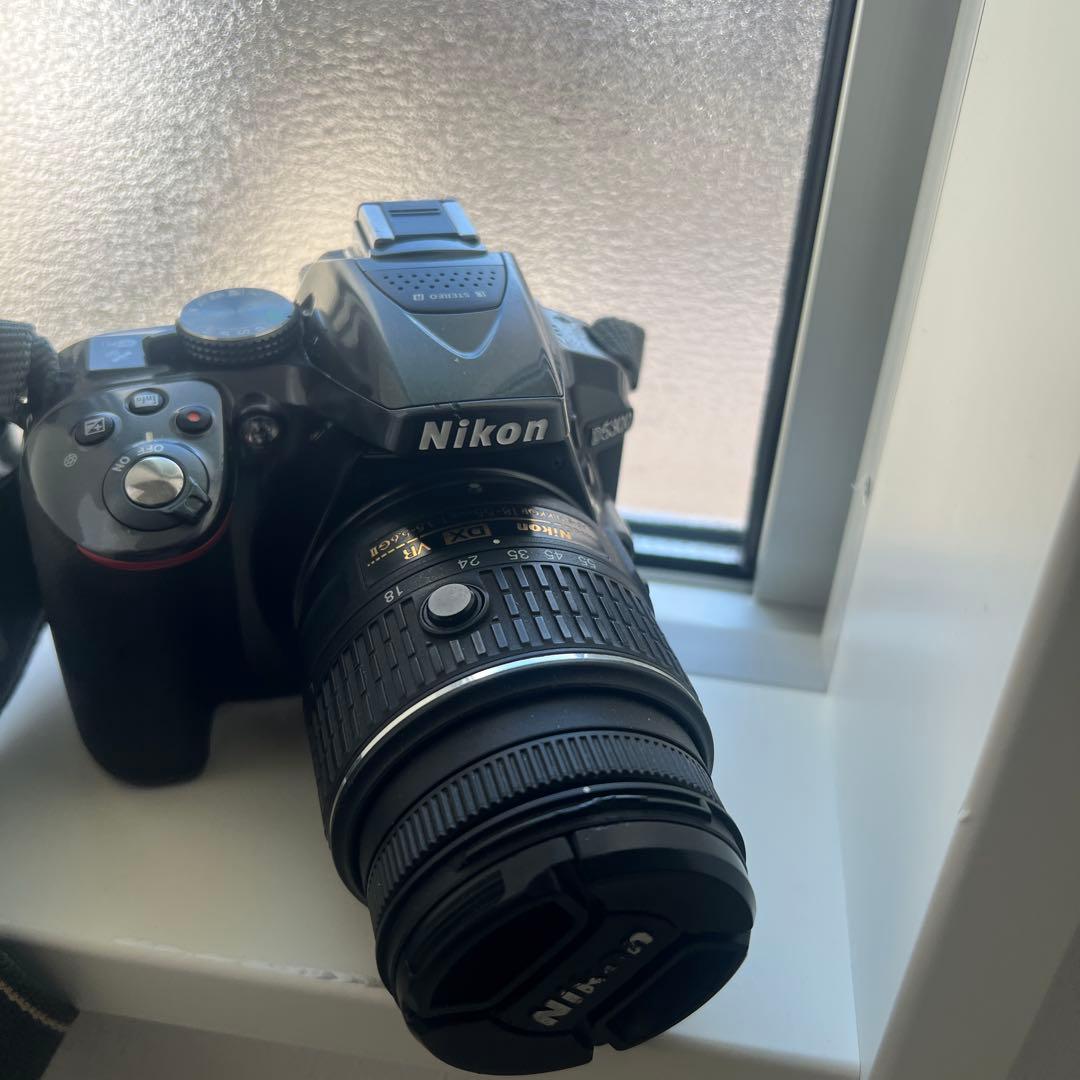 Nikon d5300 希少カラーグレー ニコン（Nikon） デジタル一眼 D5300 レンズキット グレー 中古 Wi-Fi