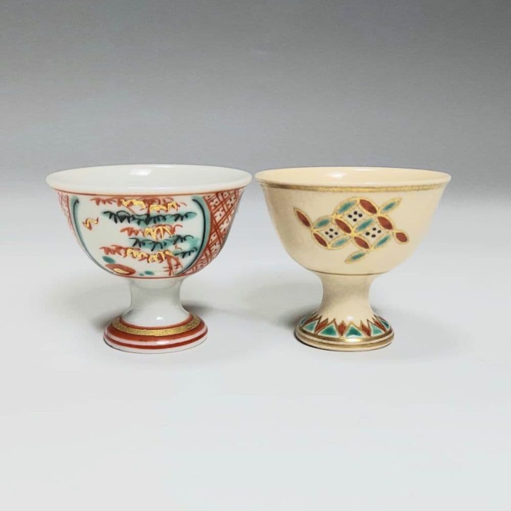 24-1263 永楽善五郎作 馬上盃2客 新品未使用 24-1263 永楽