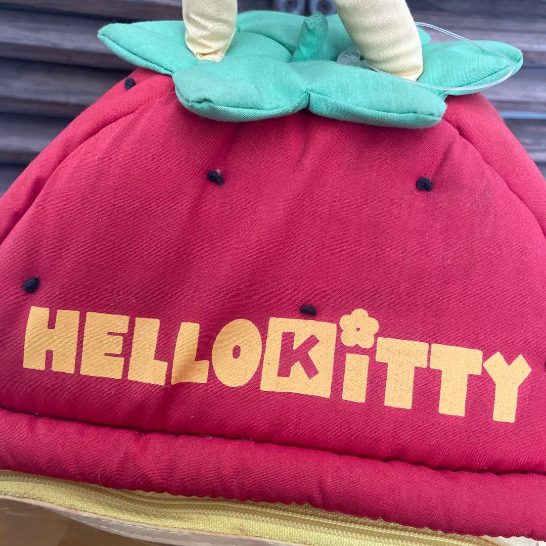 1997年　ハローキティ　いちごハウス　ぬいぐるみ　マスコット　レトロ　当時物