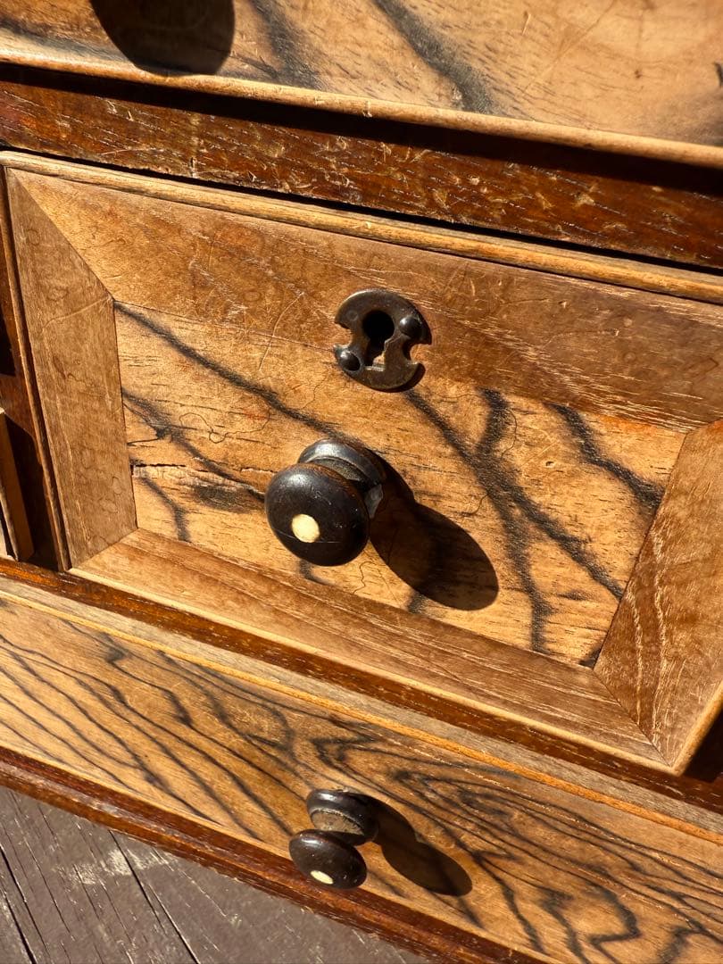 黒柿 古民具 時代物 小箪笥 ヴィンテージ 昭和レトロ レトロ アンティーク