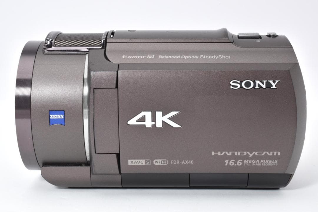 SONY FDR-AX40 4K ブラウン デジタル ビデオカメラ ハンディカム