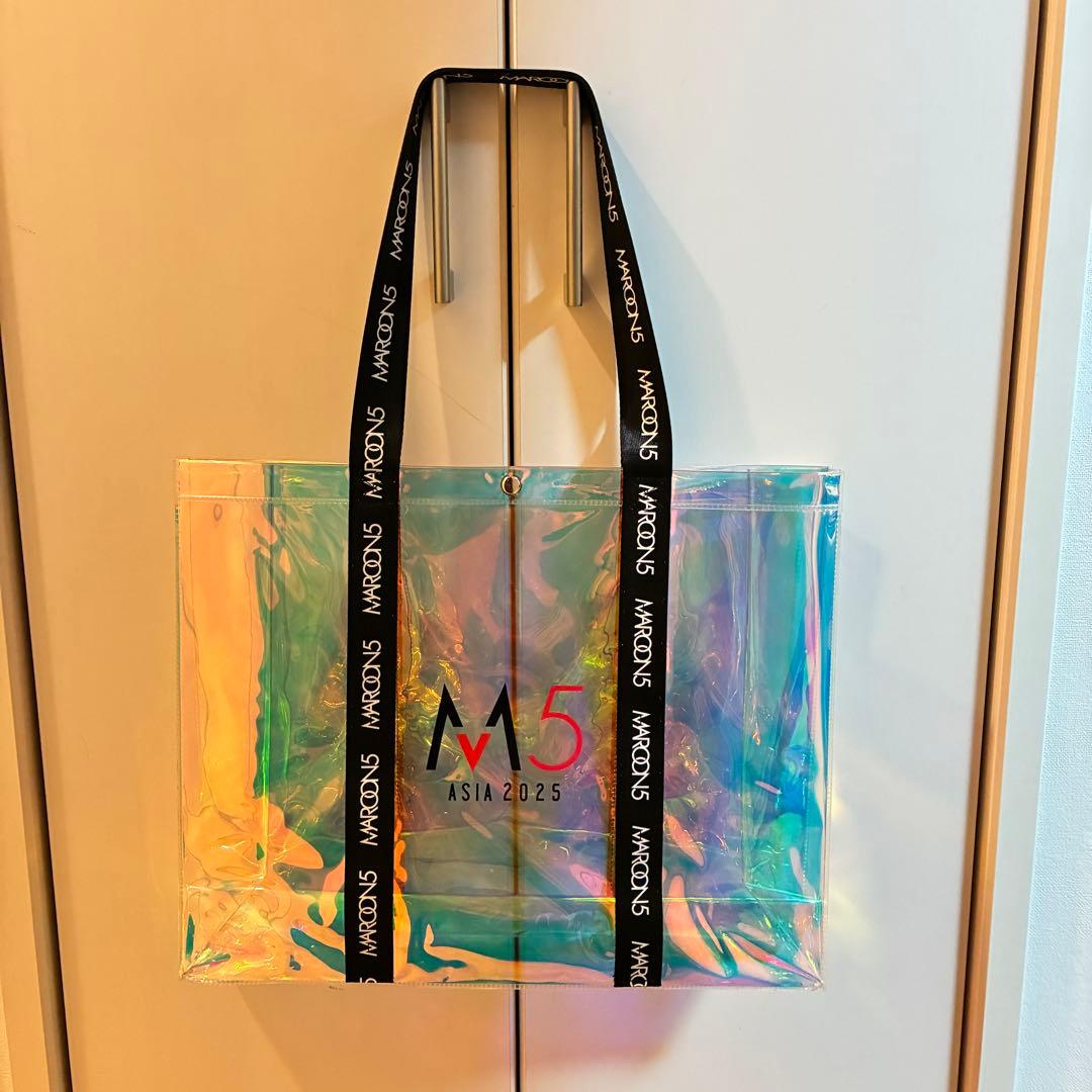 MAROON5 PVCトートバックAsia Tour 2025 in Tokyo - メルカリ