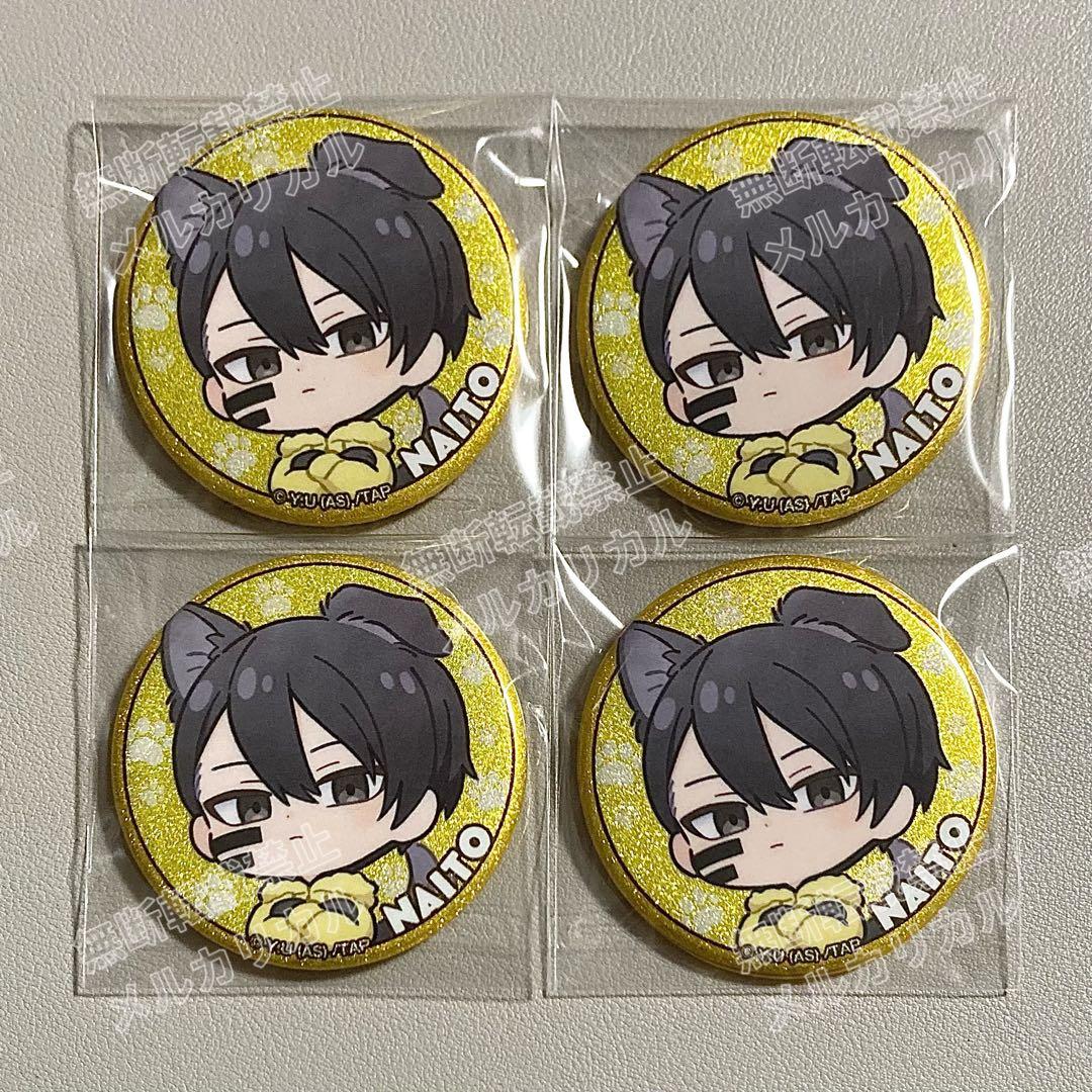 桃源暗鬼 ローソン 缶バッジ 無陀野無人 ミニキャラ 4