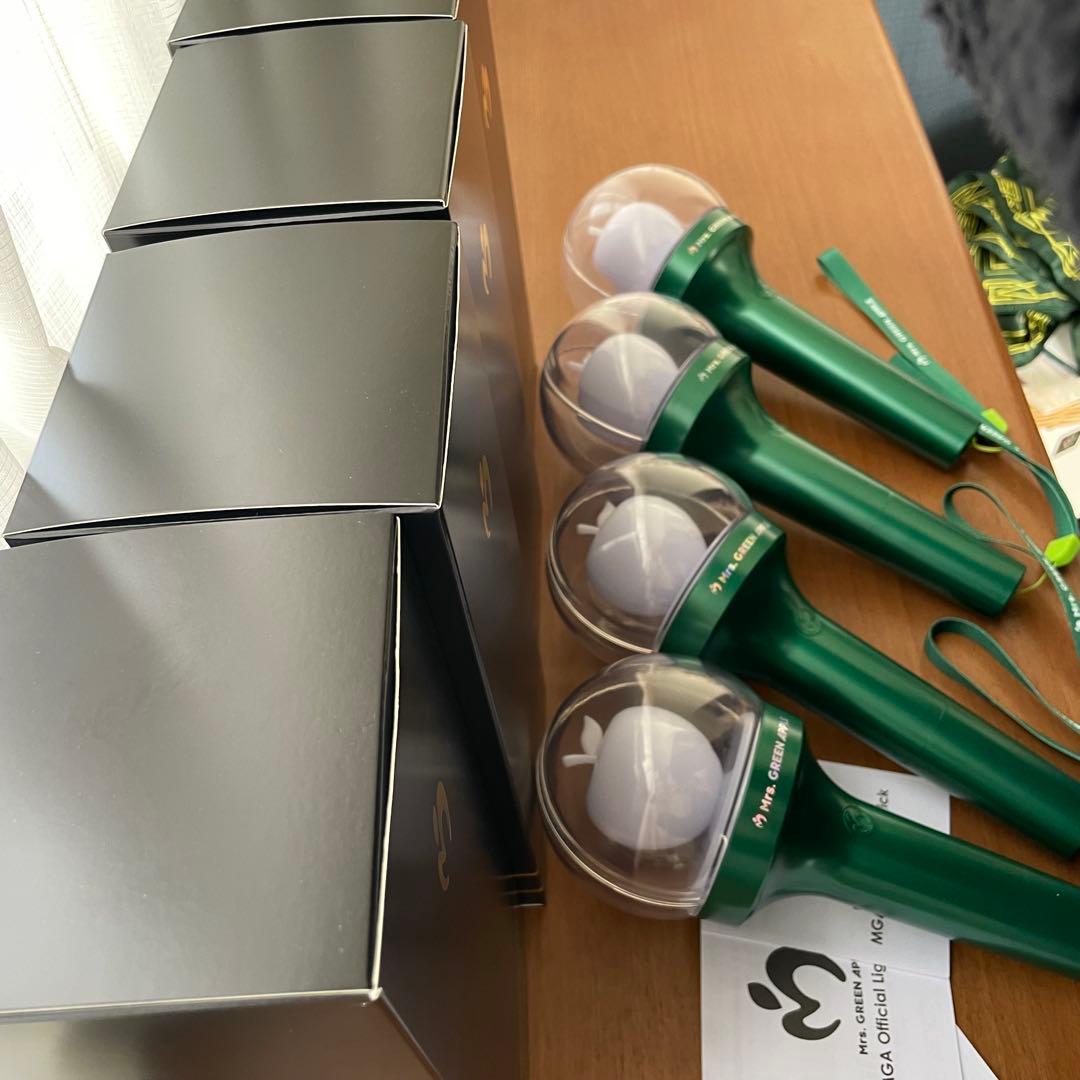 4本セット Mrs. GREEN APPLE ミセス MGA ペンライト タレントグッズ