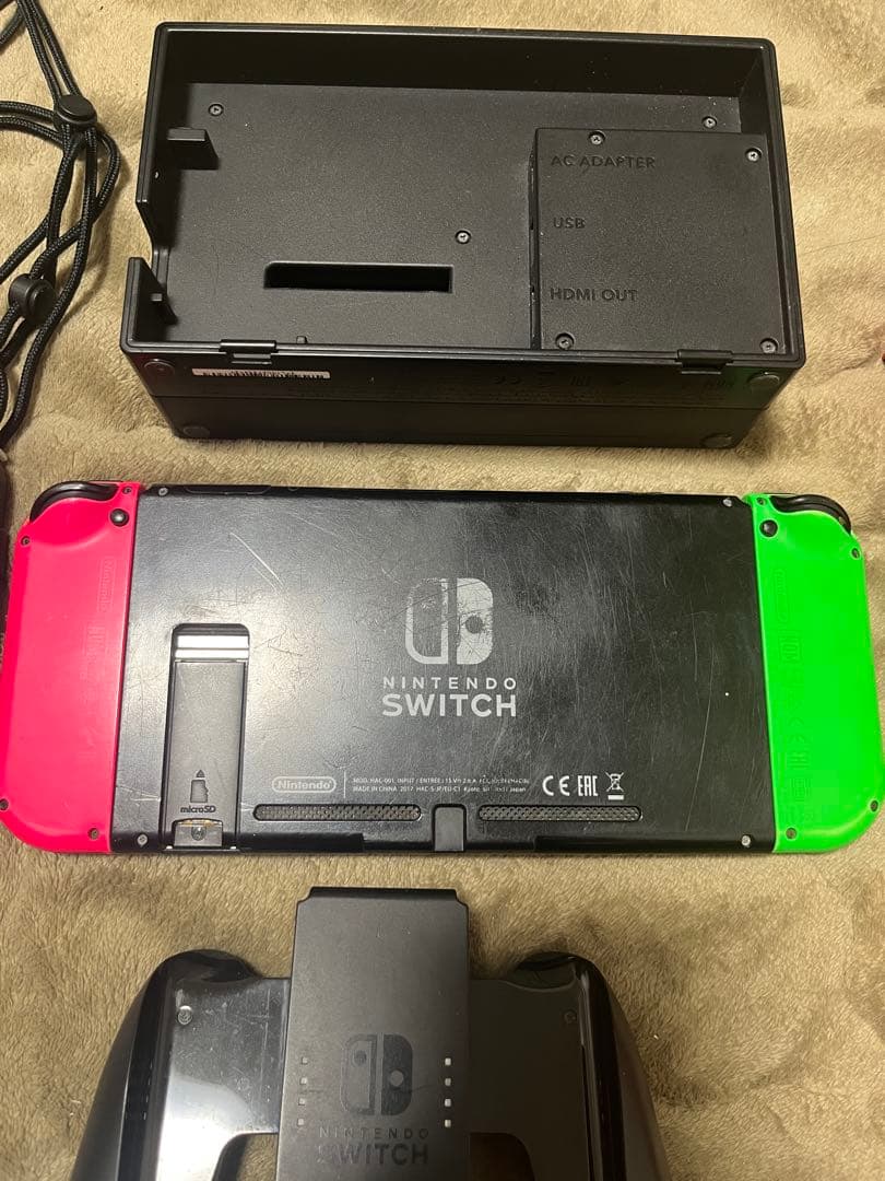 H*O様 Nintendo Switch/スイッチ 本体　動作確認済み※ジャンク
