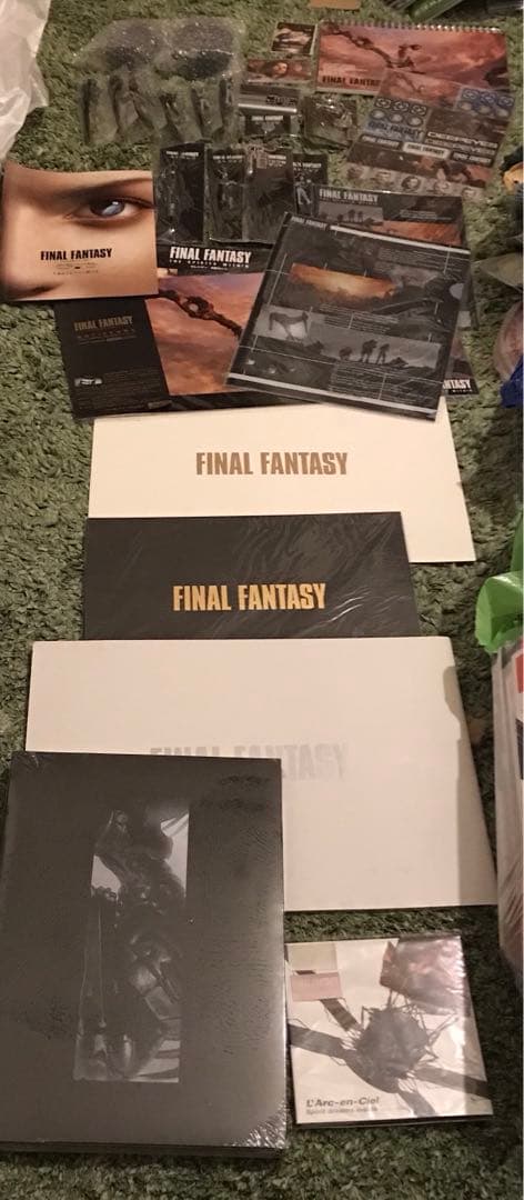 映画　ファイナルファンタジー　グッズまとめ売り ファイナルファンタジーVII リバー_STATIC ARTS クラウド・ストライフ