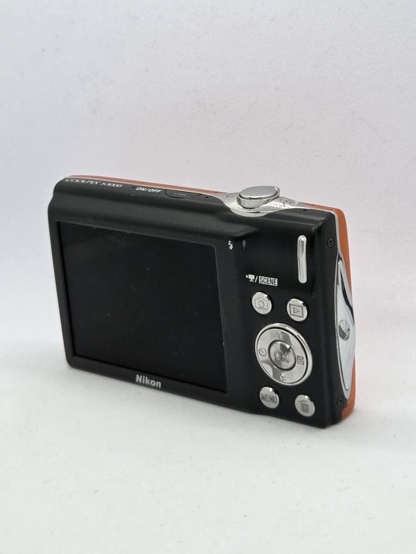 ジャンク】ニコン Nikon COOLPIX S3000 オレンジ - メルカリ
