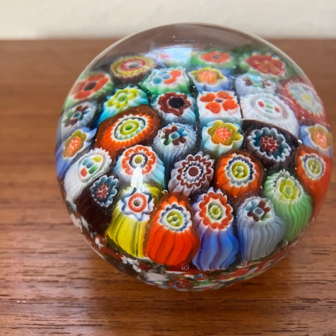 MURANO ムラノ ベネチアングラス ペーパーウェイト ヴェネツィアン